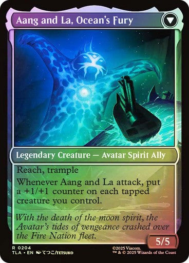 FOIL Aang, Swift Savior ~ Avatar: The Last Airbender [ NM ] [ Magic MTG ]