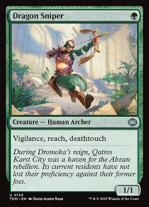 Dragon Sniper ~ Tarkir: Dragonstorm [ NM ] [ Magic MTG ]