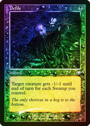 FOIL ETCHED Defile ~ Modern Horizons 1 [ EX ] [ Magic MTG ]