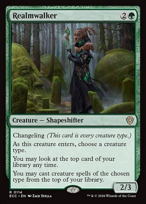 Realmwalker ~ Commander: Lorwyn Eclipsed [ NM ] [ Magic MTG ]