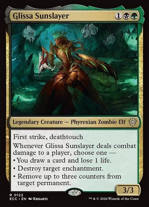Glissa Sunslayer ~ Commander: Lorwyn Eclipsed [ NM ] [ Magic MTG ]