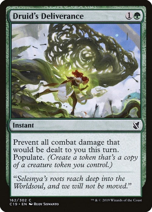 Druid's Deliverance ~ Commander 2019 [ EX ] [ Magic MTG ]
