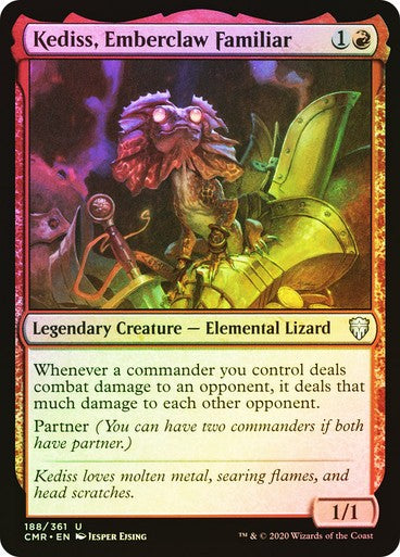 FOIL Kediss, Emberclaw Familiar ~ Commander Legends 1 [ NM ] [ MTG ]