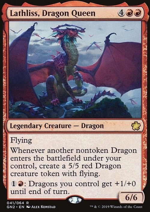 Lathliss, Dragon Queen ~ Game Night 2019 [ NM ] [ Magic MTG ]
