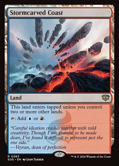 Stormcarved Coast ~ Secrets of Strixhaven [ NM ] [ Magic MTG ]