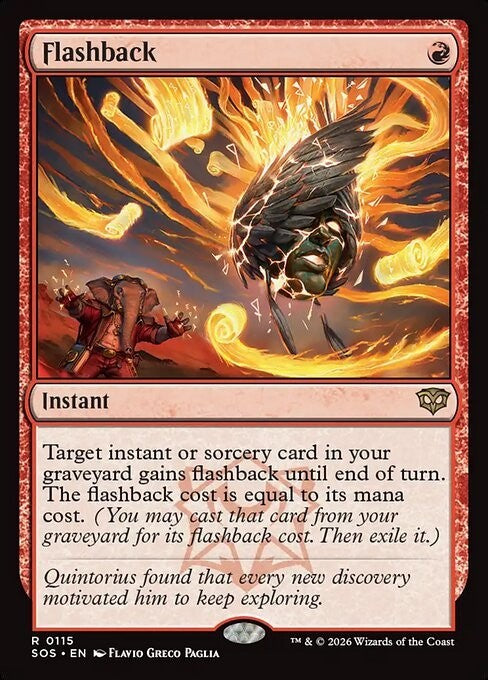 Flashback ~ Secrets of Strixhaven [ NM ] [ Magic MTG ]