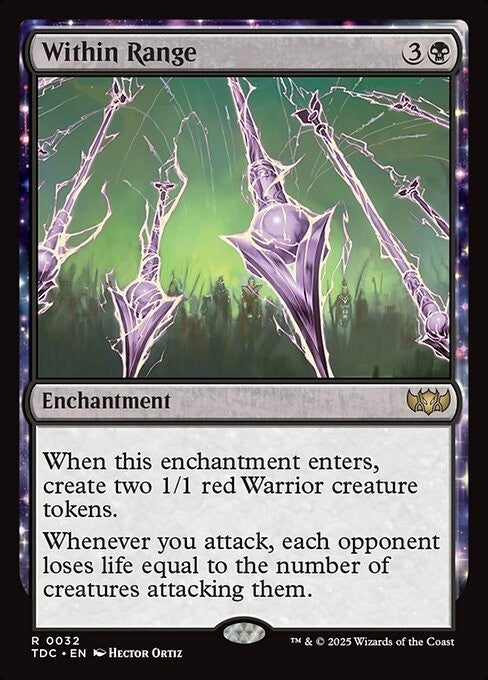 Within Range ~ Commander: Tarkir: Dragonstorm [ NM ] [ Magic MTG ]