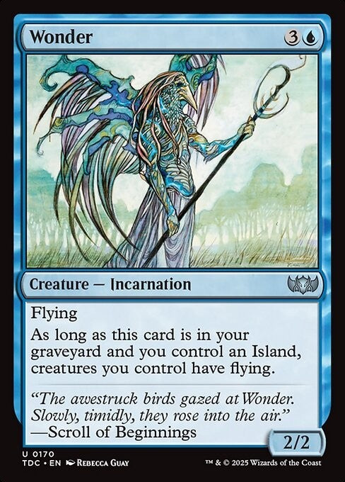 Wonder ~ Commander: Tarkir: Dragonstorm [ NM ] [ Magic MTG ]