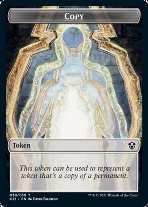 5 x Copy Token ~ Random Sets [ EX ] [ Magic MTG ]