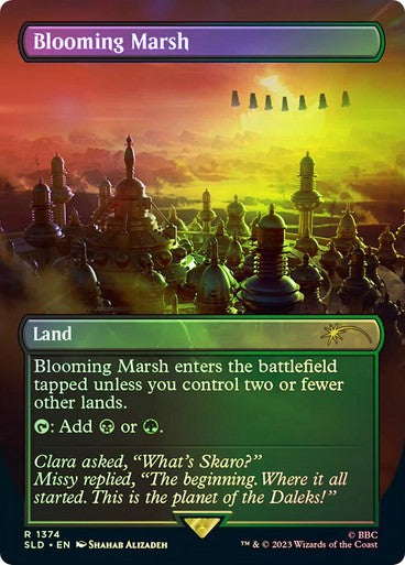 FOIL Blooming Marsh ~ Secret Lair [ NM ] [ Magic MTG ]