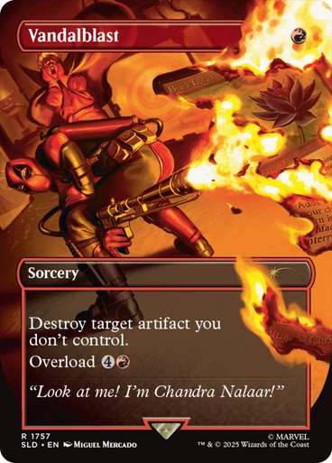 Vandalblast ~ Secret Lair: Deadpool [ NM ] [ Magic MTG ]