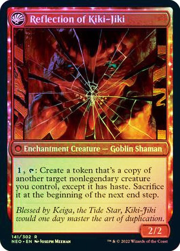 FOIL Fable of the Mirror-Breaker ~ Prerelease Kamigawa: Neon Dynasty [ NM ]