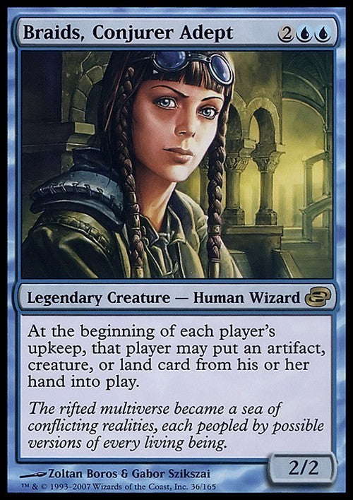 Braids, Conjurer Adept ~ Planar Chaos [ EX ] [ Magic MTG ]