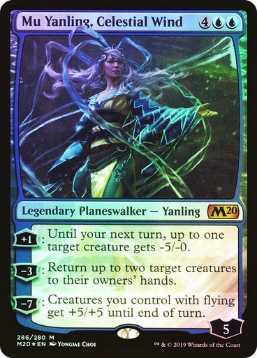 FOIL Mu Yanling, Celestial Wind ~ Core 2020 [ PL ] [ Magic MTG ]