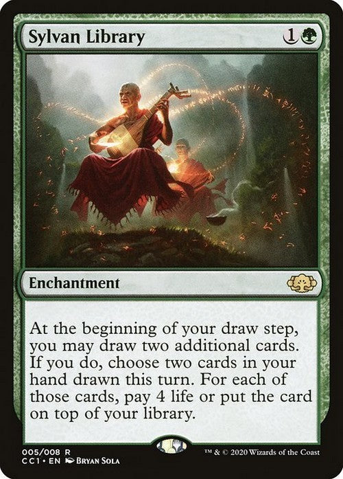 Sylvan Library ~ Commander Collection: Green [ NM ] [ Magic MTG ]