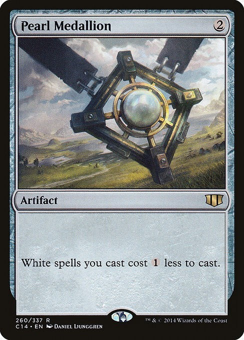 Pearl Medallion ~ Commander 2014 [ NM ] [ Magic MTG ]