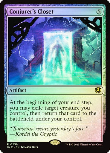 FOIL Conjurer's Closet ~ Innistrad Remastered [ NM ] [ Magic MTG ]