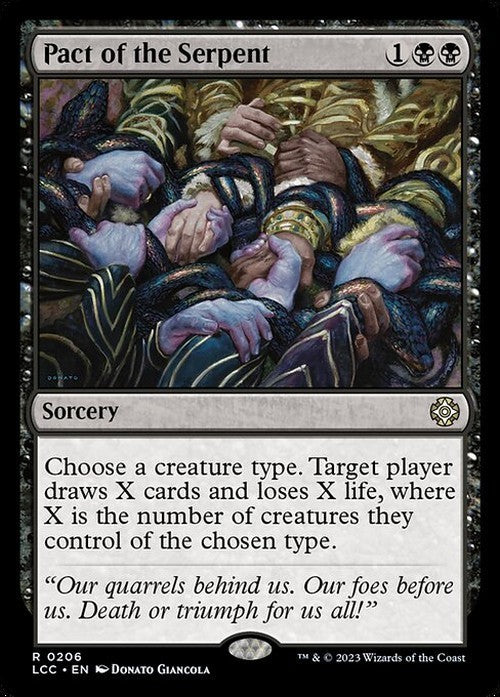 Pact of the Serpent ~ Commander: The Lost Caverns of Ixalan [ NM ] [ MTG ]