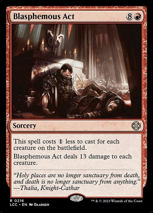 Blasphemous Act ~ Commander: The Lost Caverns of Ixalan [ NM ] [ MTG ]