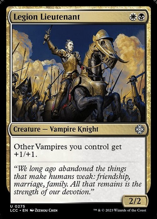 Legion Lieutenant ~ Commander: The Lost Caverns of Ixalan [ NM ] [ MTG ]