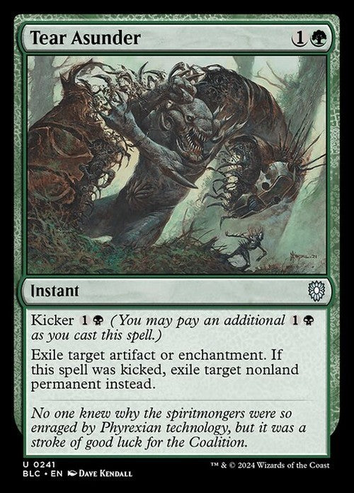 Tear Asunder ~ Commander: Bloomburrow [ NM ] [ Magic MTG ]