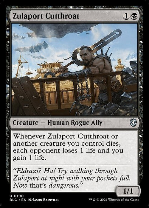 Zulaport Cutthroat ~ Commander: Bloomburrow [ NM ] [ Magic MTG ]