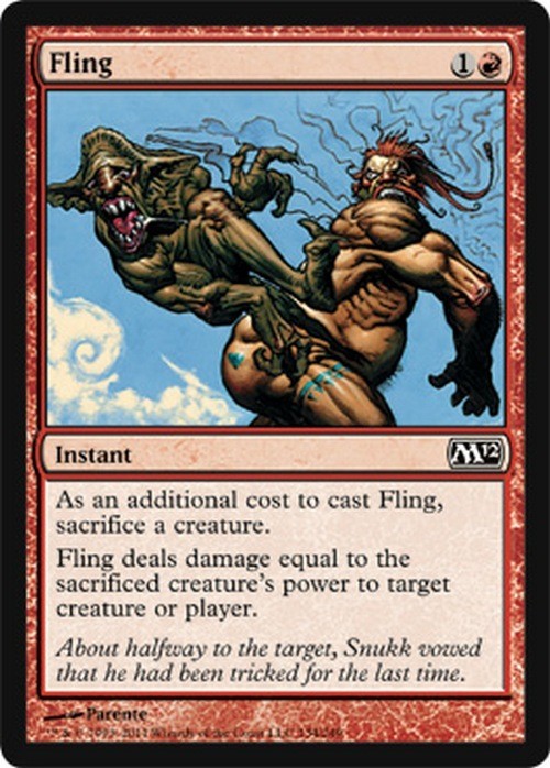 Fling ~ Magic 2012 [ EX ] [ Magic MTG ]