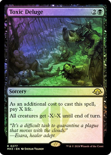 FOIL Toxic Deluge ~ Modern Horizons 3 [ NM ] [ Magic MTG ]