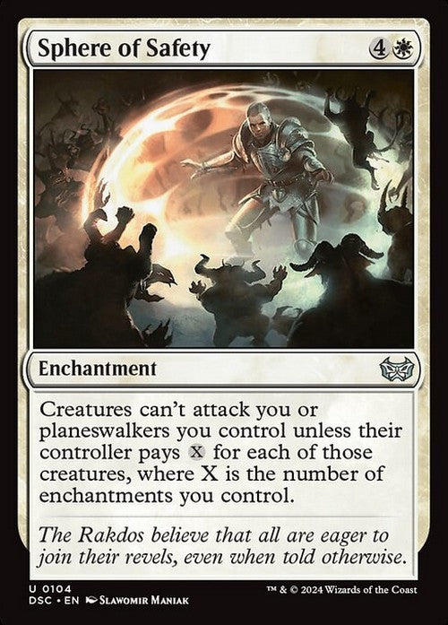 Sphere of Safety ~ Commander: Duskmourn [ NM ] [ Magic MTG ]