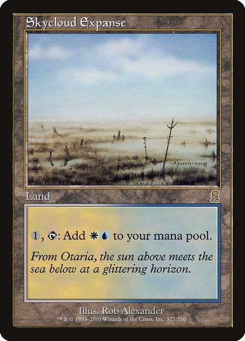 Skycloud Expanse ~ Odyssey [ EX ] [ Magic MTG ]
