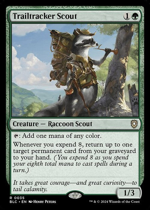 Trailtracker Scout ~ Commander: Bloomburrow [ NM ] [ Magic MTG ]