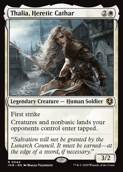 Thalia, Heretic Cathar ~ Innistrad Remastered [ NM ] [ Magic MTG ]