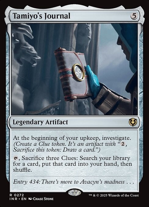 Tamiyo's Journal ~ Innistrad Remastered [ NM ] [ Magic MTG ]