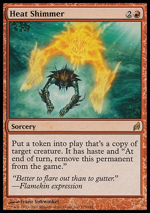 Heat Shimmer ~ Lorwyn [ PLAYED ] [ Magic MTG ]
