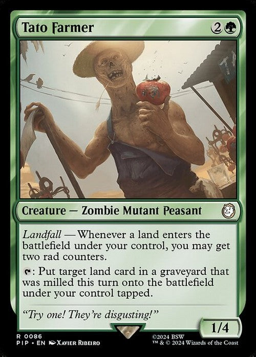 Tato Farmer ~ Commander: Fallout [ NM ] [ Magic MTG ]