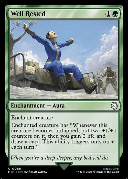 Well Rested ~ Commander: Fallout [ NM ] [ Magic MTG ]