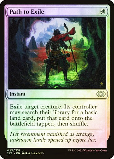 FOIL Path to Exile ~ Double Masters 2022 [ NM ] [ Magic MTG ]