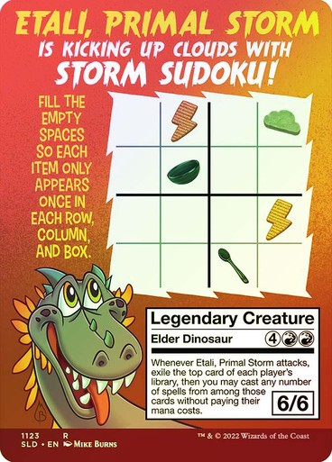 FOIL Etali, Primal Storm ~ Secret Lair [ NM ] [ Magic MTG ]