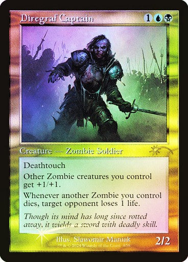 FOIL Diregraf Captain ~ Secret Lair [ NM ] [ Magic MTG ]