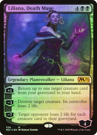 FOIL Liliana, Death Mage ~ Core 2021 [ NM ] [ Magic MTG ]