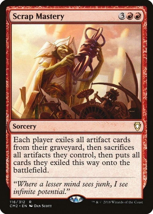 Scrap Mastery ~ Commander Anthology 2 [ EX ] [ Magic MTG ]
