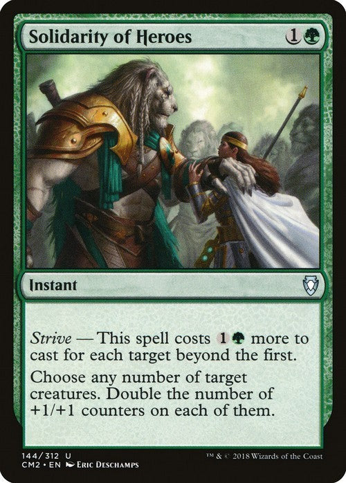 Solidarity of Heroes ~ Commander Anthology 2 [ EX ] [ Magic MTG ]