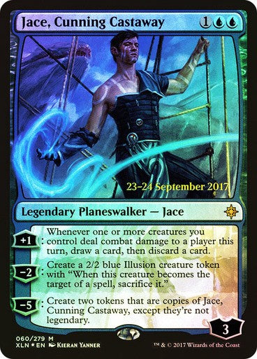 FOIL Jace, Cunning Castaway ~ Prerelease Ixalan [ EX ] [ Magic MTG ]