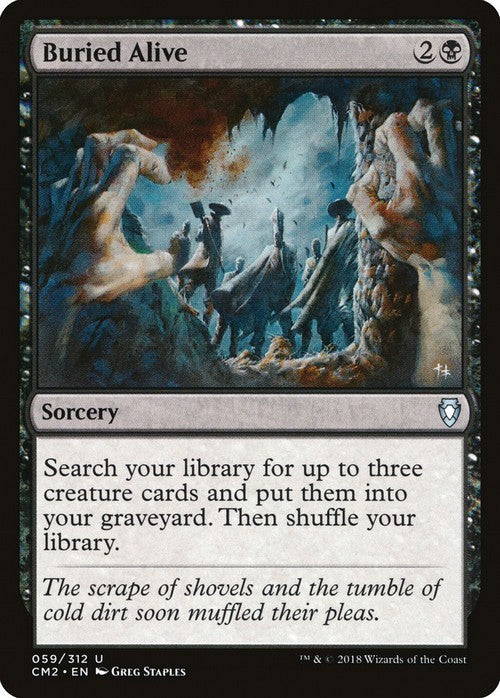 Buried Alive ~ Commander Anthology 2 [ NM ] [ Magic MTG ]