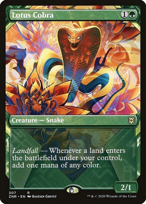 SHOWCASE Lotus Cobra ~ Zendikar Rising [ NM ] [ Magic MTG ]