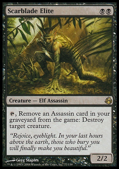 Scarblade Elite ~ Morningtide [ EX ] [ Magic MTG ]