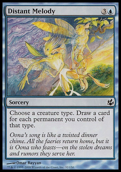 Distant Melody ~ Morningtide [ EX ] [ Magic MTG ]