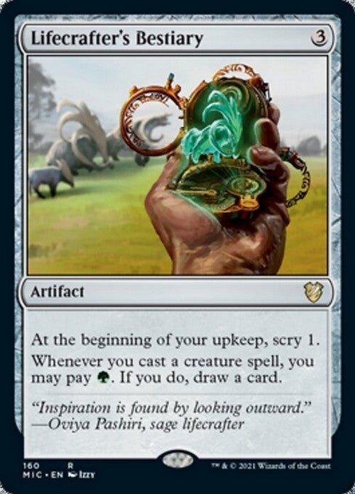 Lifecrafter's Bestiary ~ Commander: Midnight Hunt [ NM ] [ Magic MTG ]
