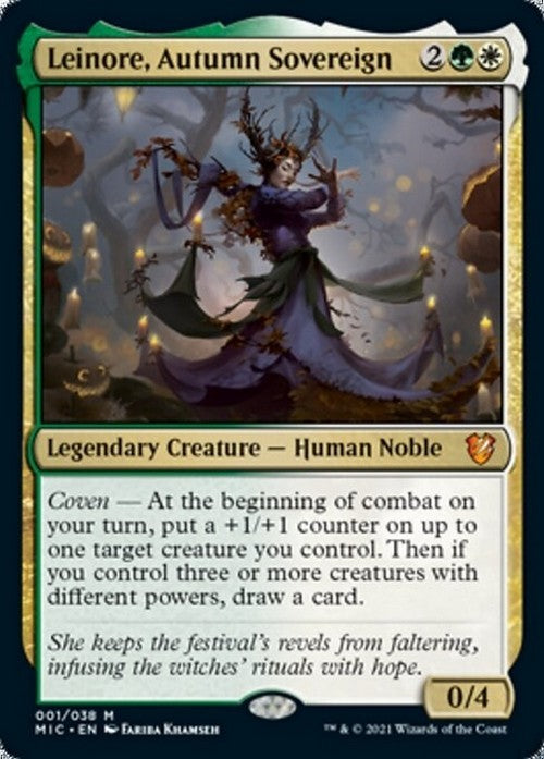 Leinore, Autumn Sovereign ~ Commander: Midnight Hunt [ NM ] [ Magic MTG ]