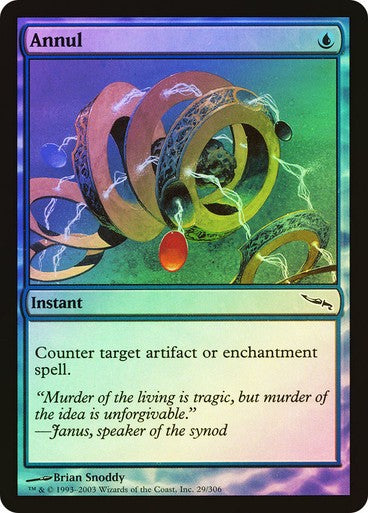 FOIL Annul ~ Mirrodin [ EX ] [ Magic MTG ]